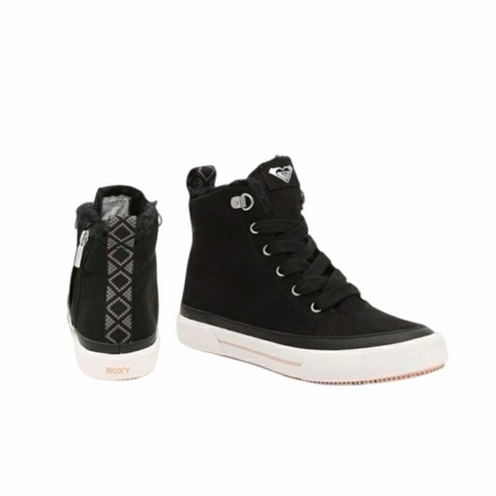 Roxy Women’s 8.5 Ivan Faux Fur Lined Ankle Boot Sneakers NIB
